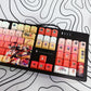 One piece luffy keycaps Top-Legend Backlit Artisan 122keys Cherry/PBT Keycap Set