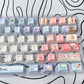 Custom keycaps with Gintama design 129keys PBT Cherry