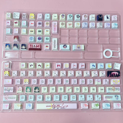 Sailor Moon keycaps set 122keys PBT Cherry
