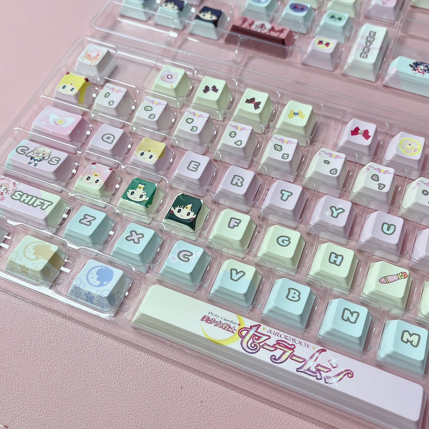 sailor moon keycaps set