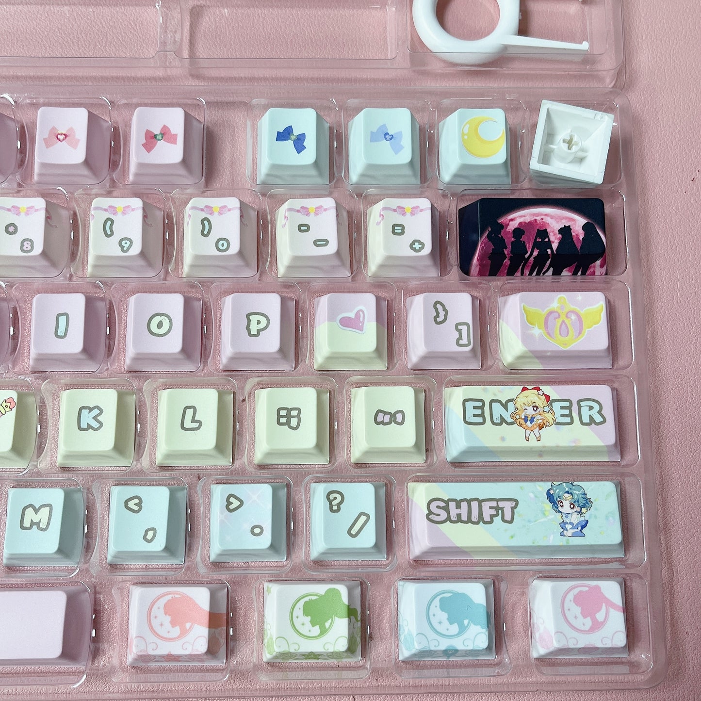 sailor moon keycaps set