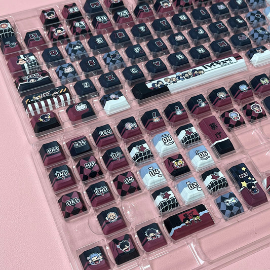 Haikyuu-Kuroo 122keys PBT Cherry