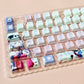 Cosmic Princess Kaguya-Yachiyo 122keys PBT Dual Language Front-Lit Keycaps