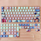 Cosmic Princess Kaguya-Yachiyo 122keys PBT Dual Language Front-Lit Keycaps