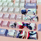 Cosmic Princess Kaguya-Yachiyo 122keys PBT Dual Language Front-Lit Keycaps