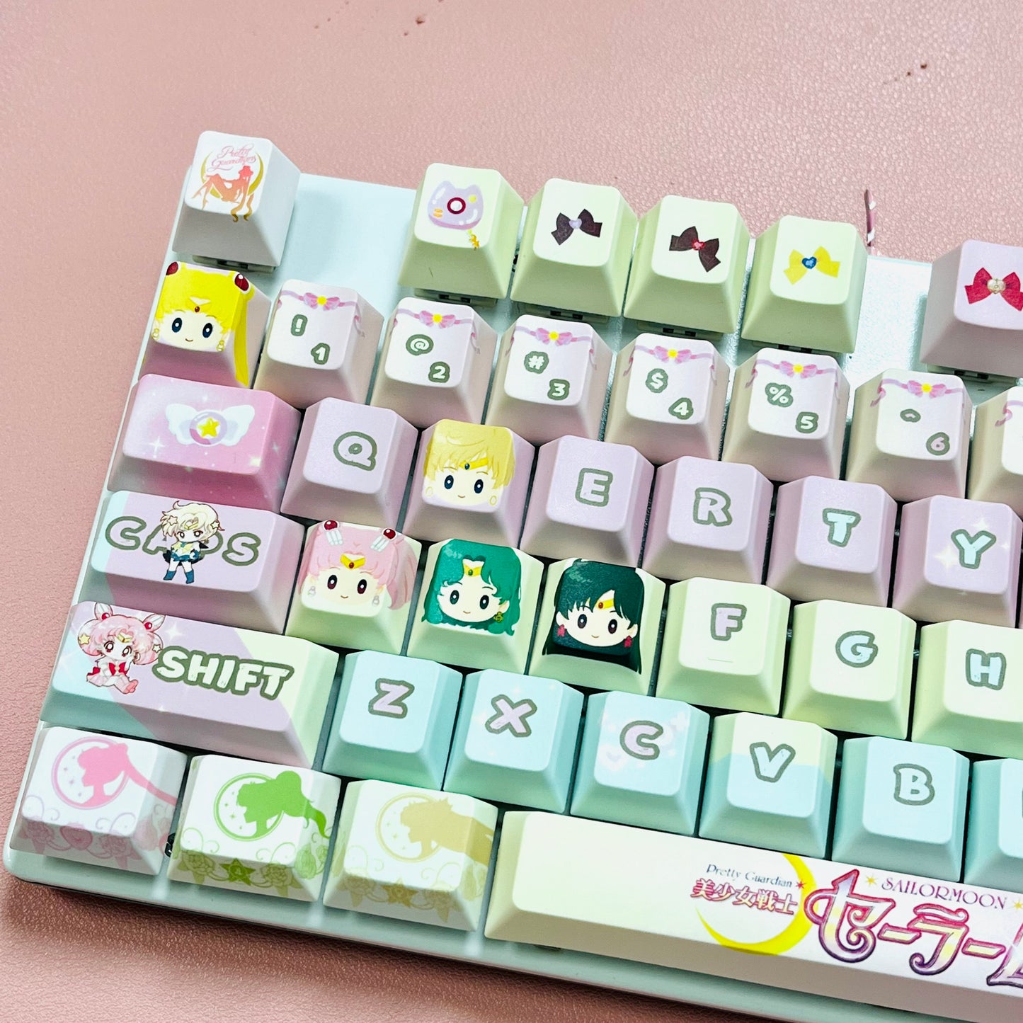 Sailor Moon keycaps set 122keys PBT Cherry