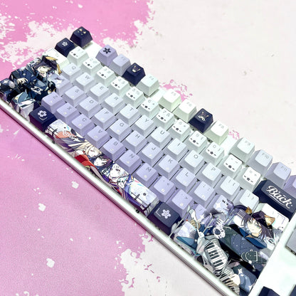 Sakayori Iroha 122keys PBT Dual Language Front-Lit Keycaps