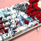 Sesshomaru keycaps side backlit PBT 108 keys