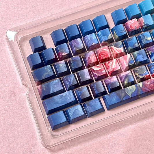 Oil Paintings series keycap set, perfect gift for Painting lover