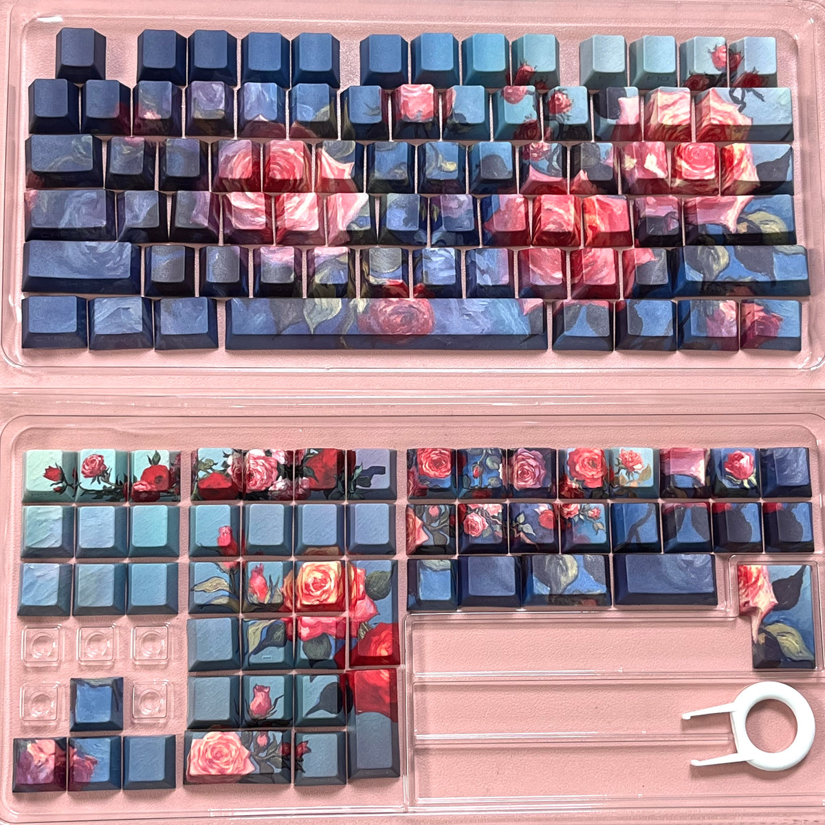 Oil Paintings series keycap set, perfect gift for Painting lover
