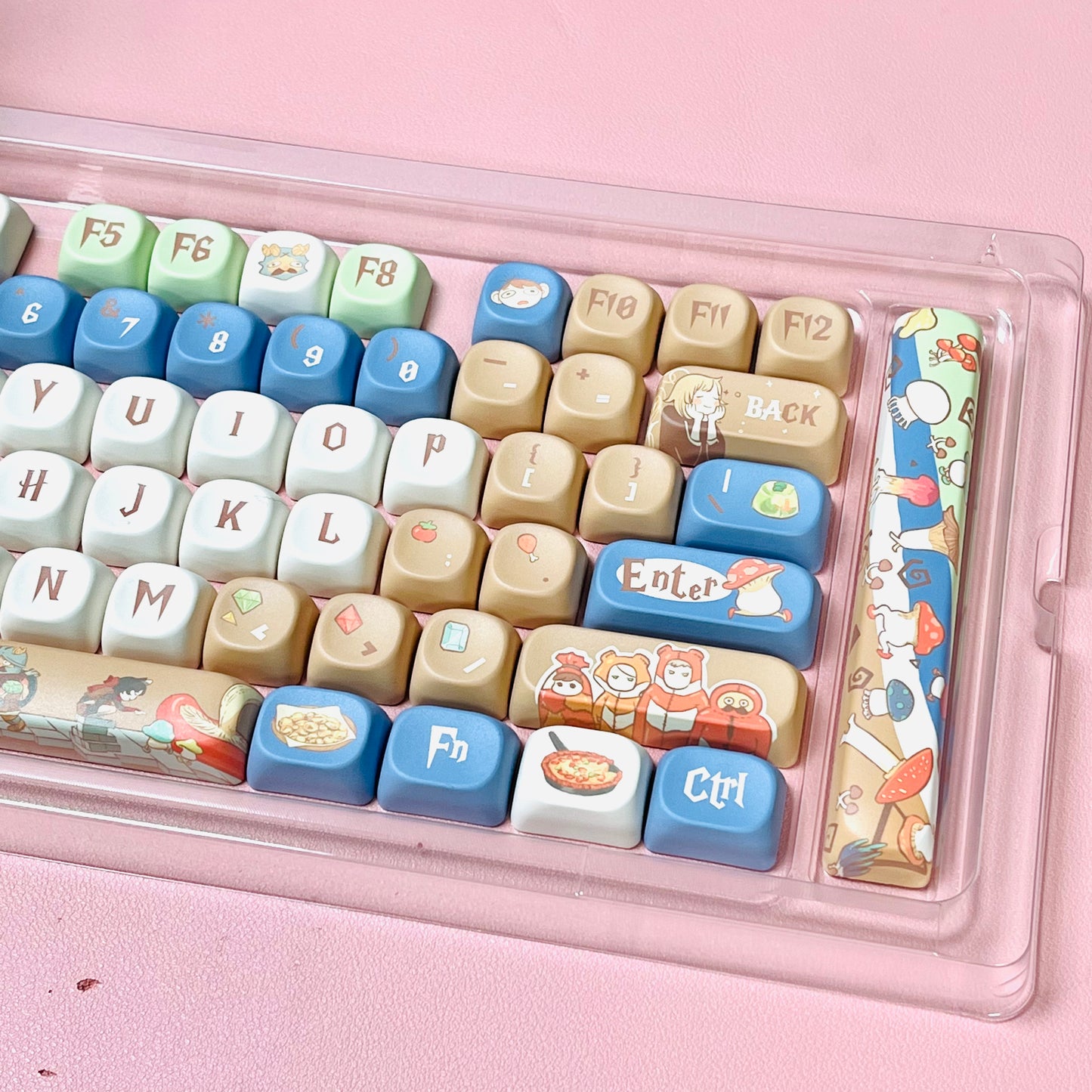 MOA Dungeon Meshi keycaps set