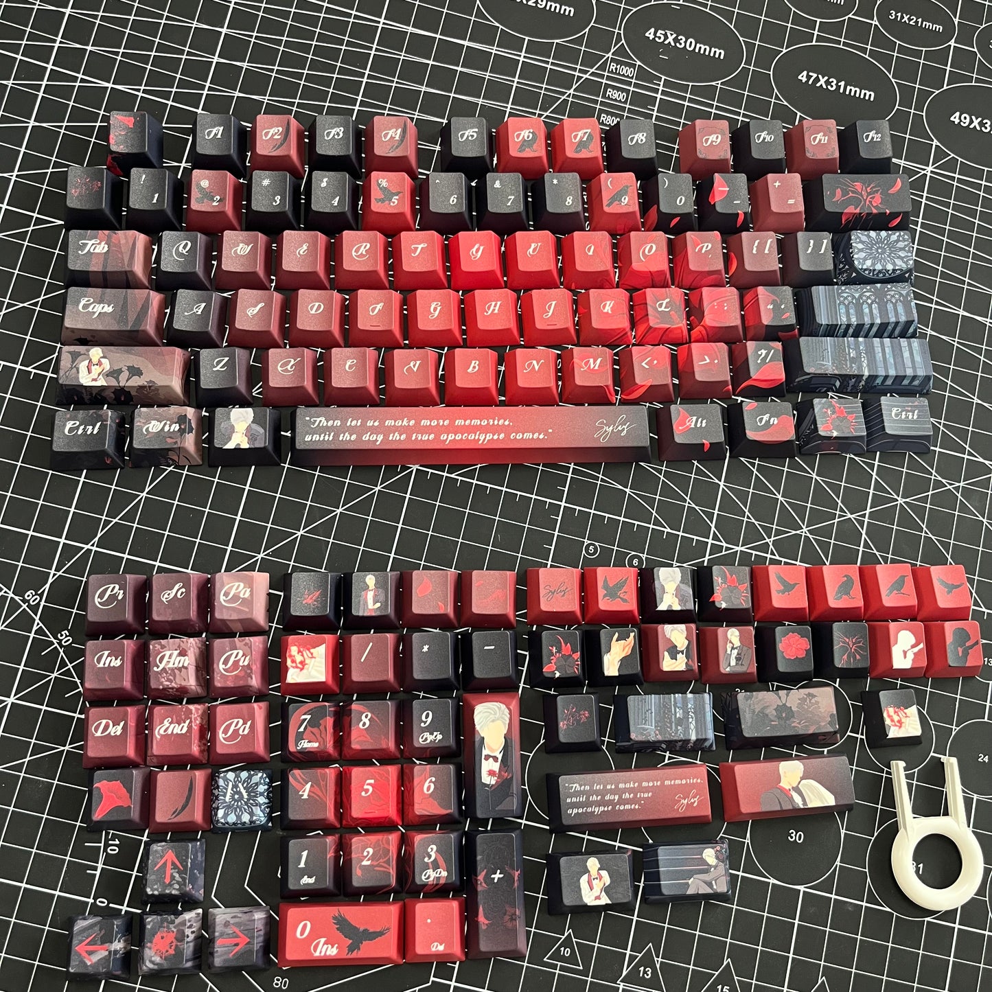 LADS sylus wedding series keycaps