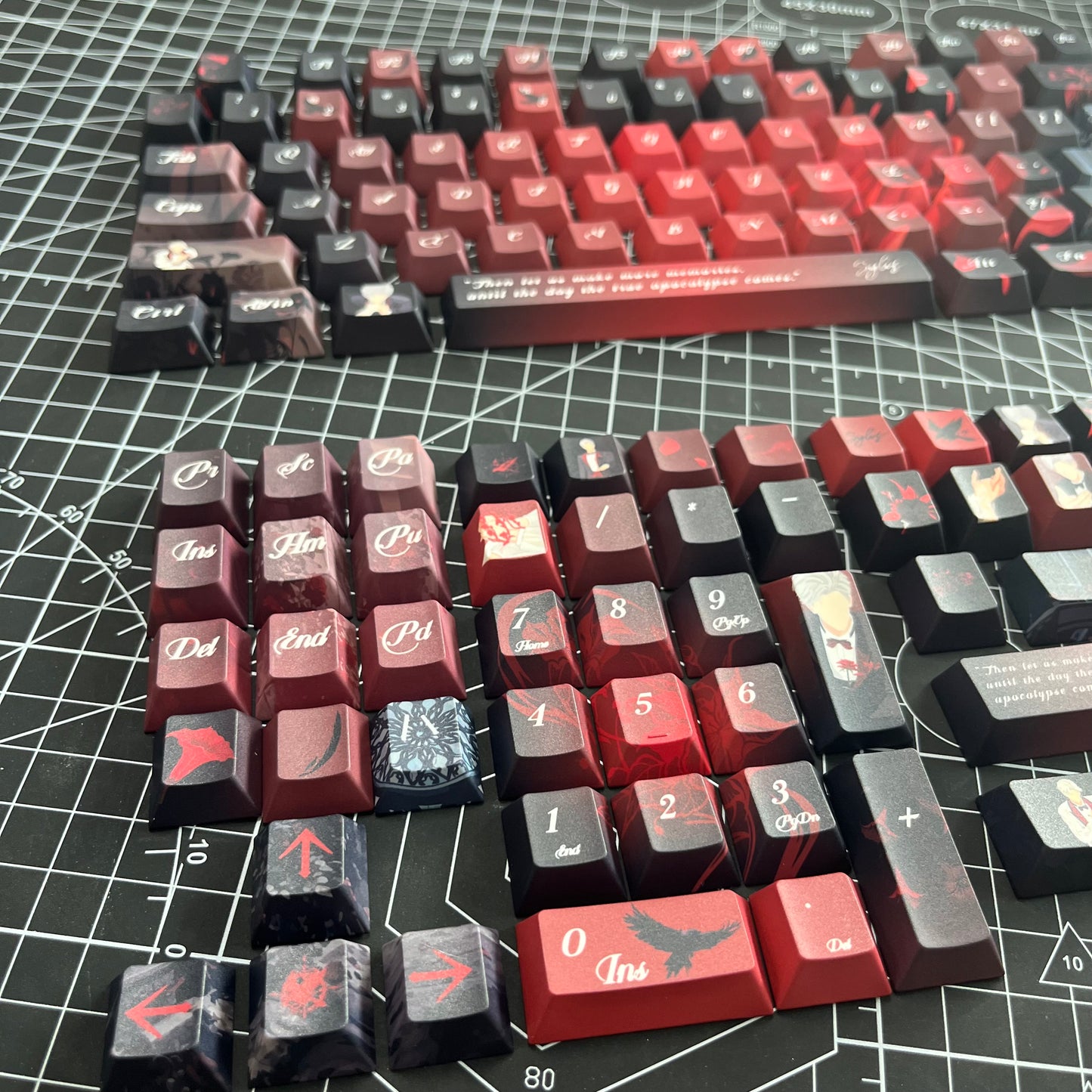 LADS sylus wedding series keycaps