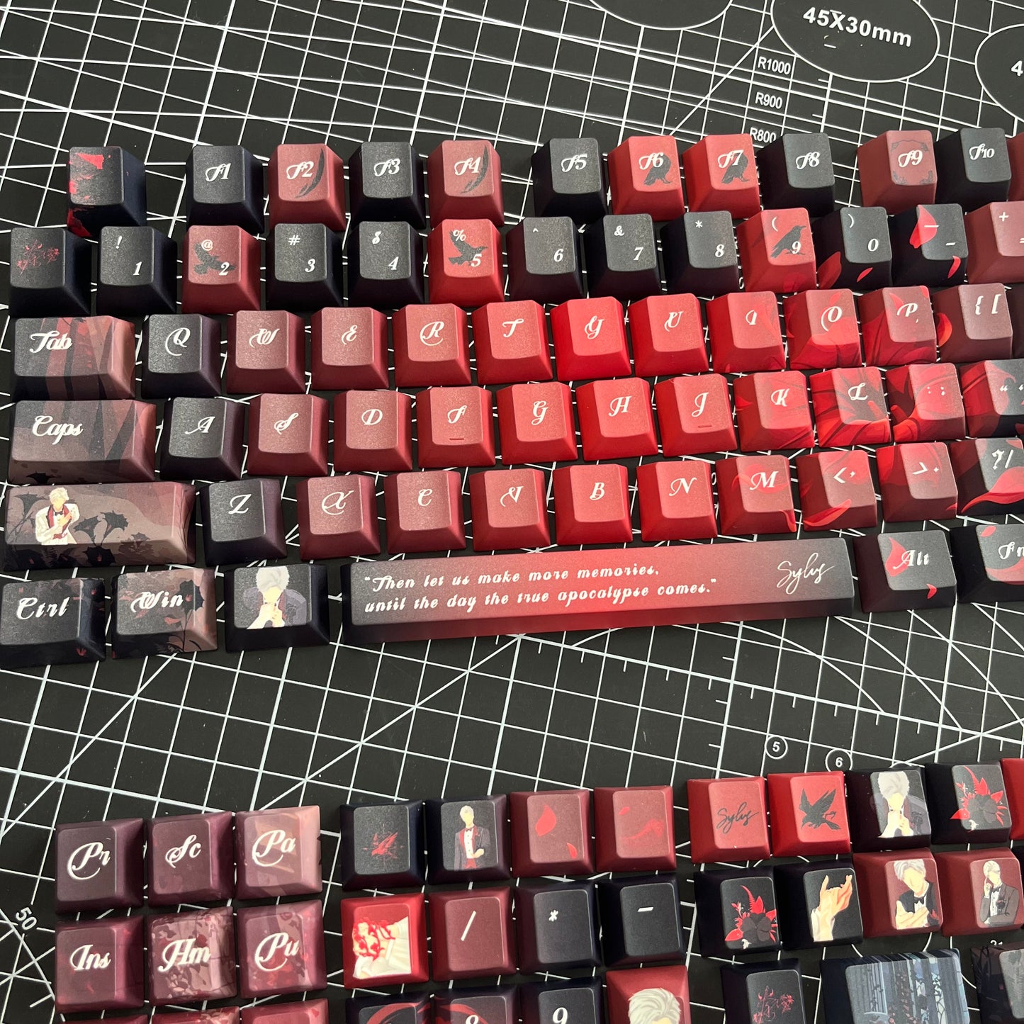 LADS sylus wedding series keycaps