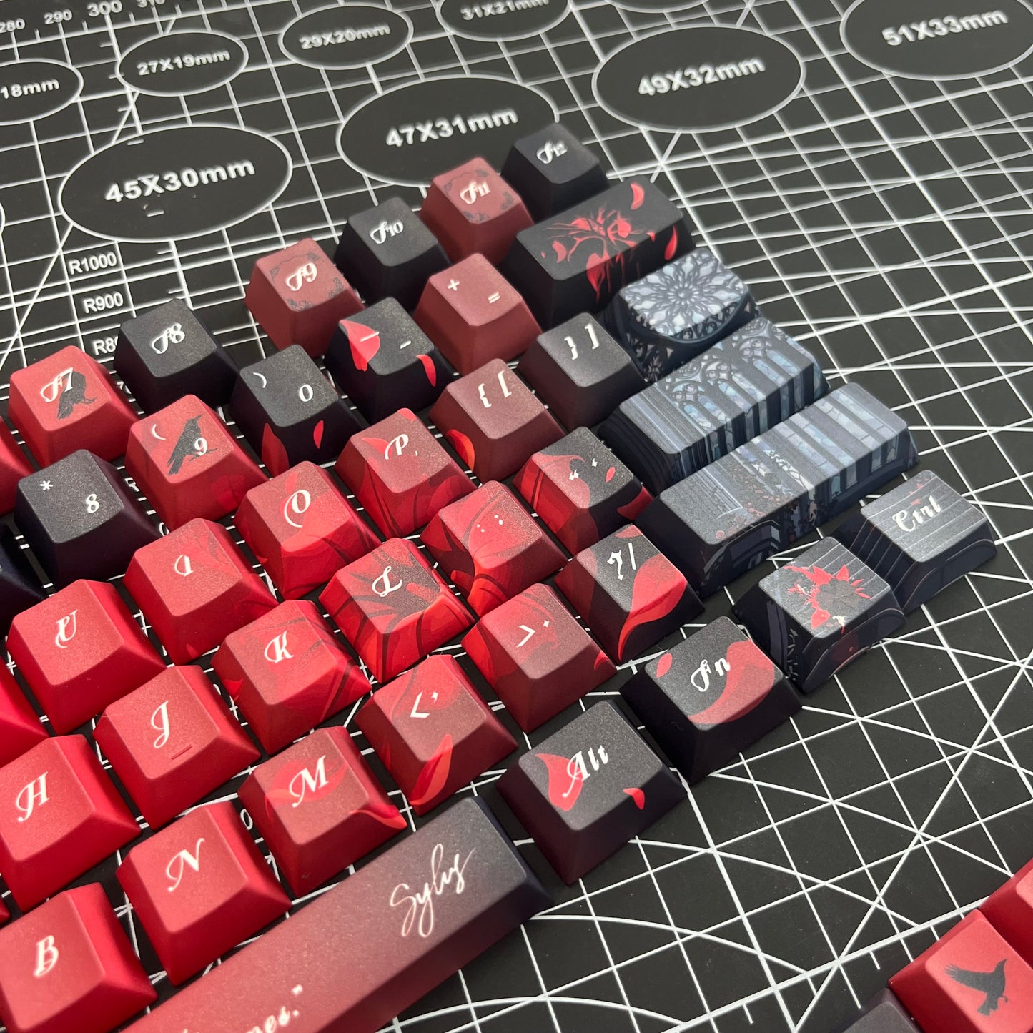 LADS sylus wedding series keycaps