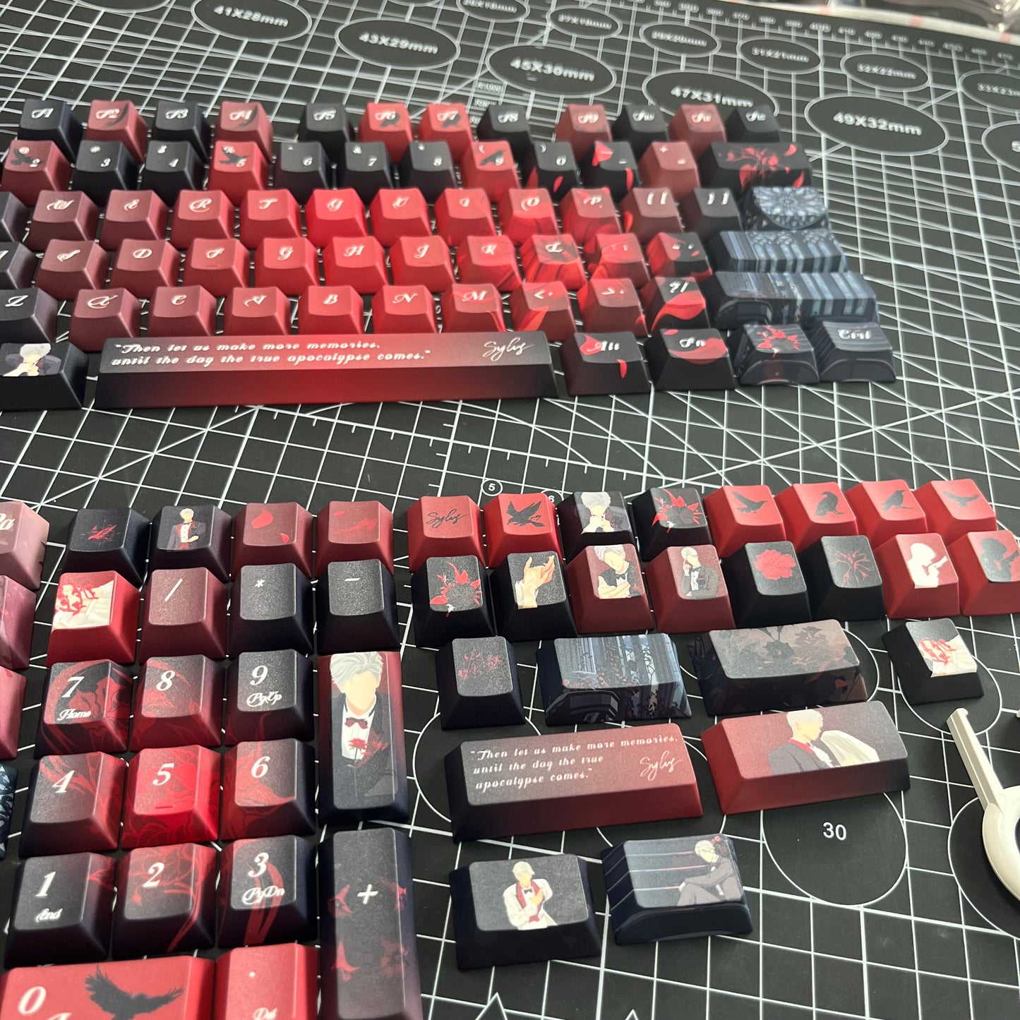 LADS sylus wedding series keycaps