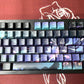 Love and deep space Caleb 137keys full set PBT keycaps with double printed side Backlit