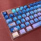 Love and deep space Rafayel PBT game keycaps set with cherry profile, side backlit for RGB light