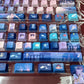 Love and deep space Rafayel PBT game keycaps set with cherry profile, side backlit for RGB light