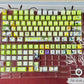 C.C Code Geass: Lelouch of the Rebellion anime PBT keycaps set, Cherry profile with shine-through legends