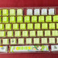 C.C Code Geass: Lelouch of the Rebellion anime PBT keycaps set, Cherry profile with shine-through legends