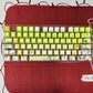 C.C Code Geass: Lelouch of the Rebellion anime PBT keycaps set, Cherry profile with shine-through legends