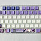 86‑EIGHTY‑SIX Lena PBT anime keycaps set with cherry profile, top backlit for RGB light, dye-sublimated, MX cross stems keyboard