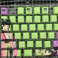 NEW!!!The Apothecary Diaries Maomao&Jinshi anime PBT keycaps set with side backlit,122keys top printed for MX-cross stems Keyboard