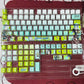 Sword Art Online Asada Shino/Sinon anime PBT keycap set with top backlit