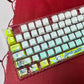Sword Art Online Asada Shino/Sinon anime PBT keycap set with top backlit