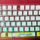 Sword Art Online Asada Shino/Sinon anime PBT keycap set with top backlit
