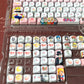 Original Sailor Moon anime keycaps set with Side lit, PBT and Cherry MOA profile for MX-cross stems keycboard