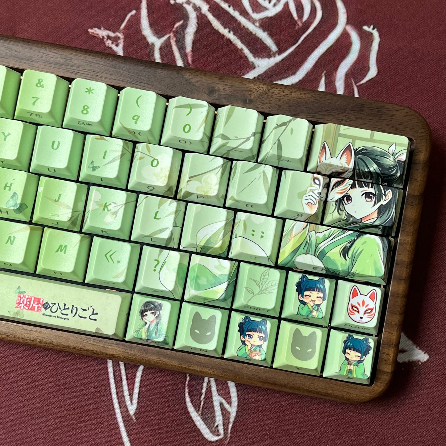 The Apothecary Diaries classical Maomao anime PBT keycaps
