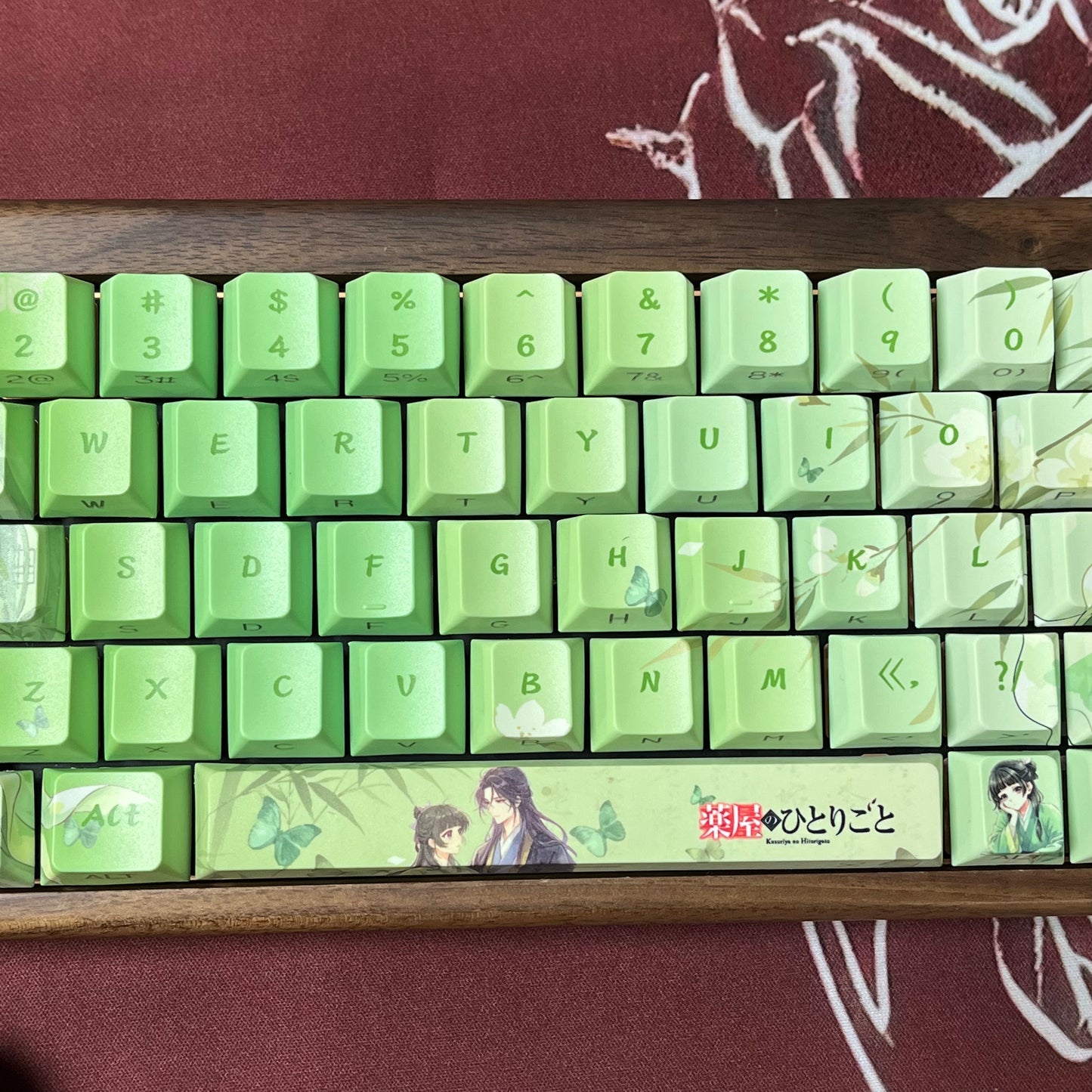 The Apothecary Diaries classical Maomao anime PBT keycaps