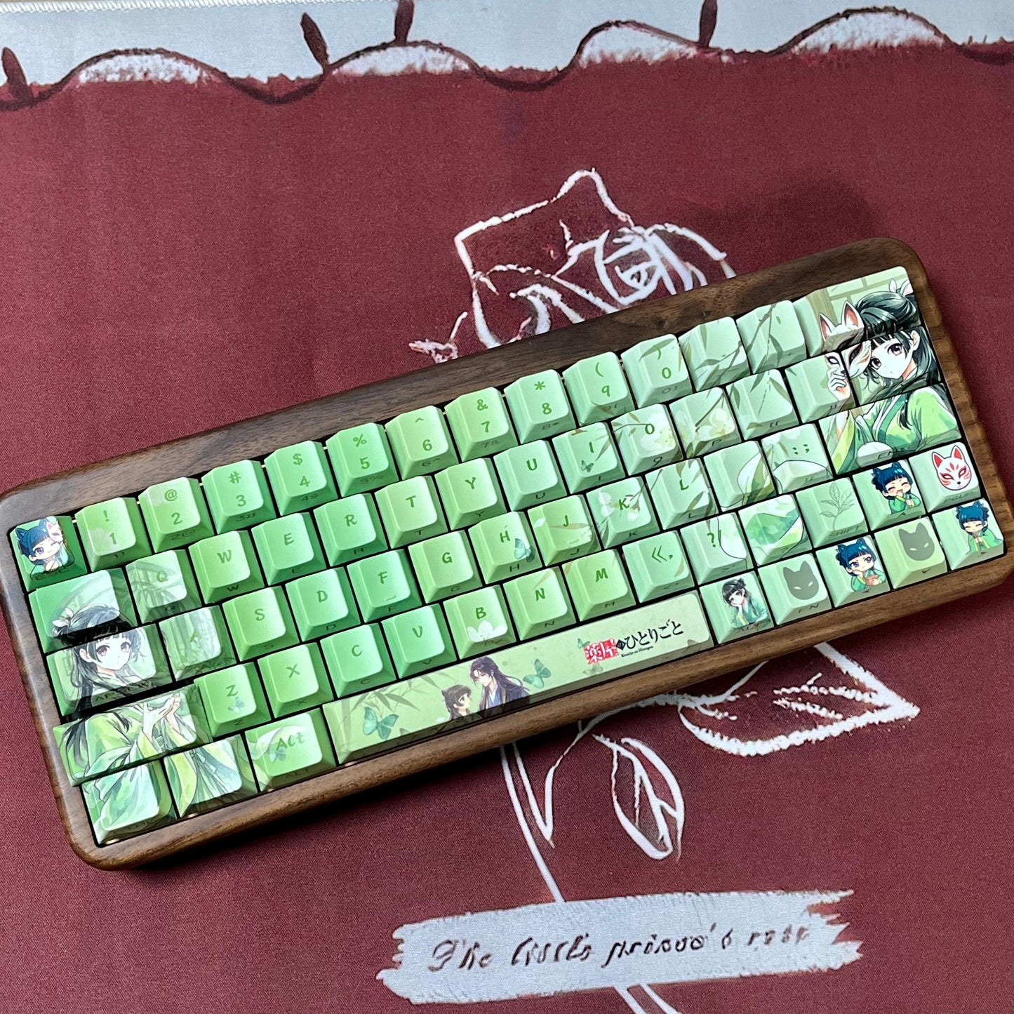 The Apothecary Diaries classical Maomao anime PBT keycaps