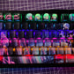 130keys Cyberpunk: Edgerunners Lucy PBT cherry keycaps set with Side lit, fit ANSI&ISO layouts,60%-100%
