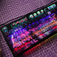 130keys Cyberpunk: Edgerunners Lucy PBT cherry keycaps set with Side lit, fit ANSI&ISO layouts,60%-100%