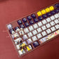 122 keys Inuyasha Sesshomaru keycaps set with side lit, PBT cherry profile for MX cross stems keyboard