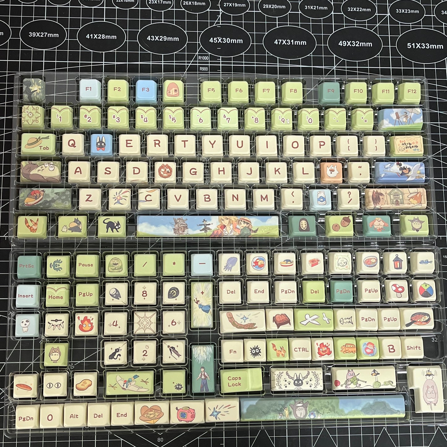 Ghibli series set 134keys PBT Cherry-PBT keycaps
