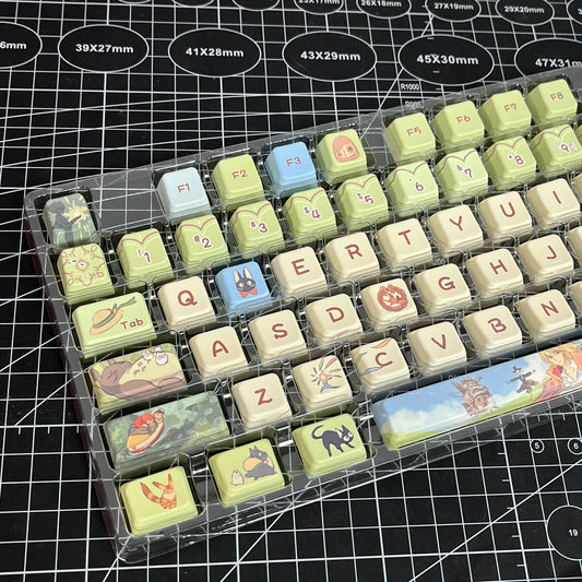 Ghibli series set 134keys PBT Cherry-PBT keycaps