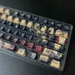Love and deep space Xavier King series PBT keycaps set with side backlit for RGB light, dye-sublimated, MX cross stems keyboard