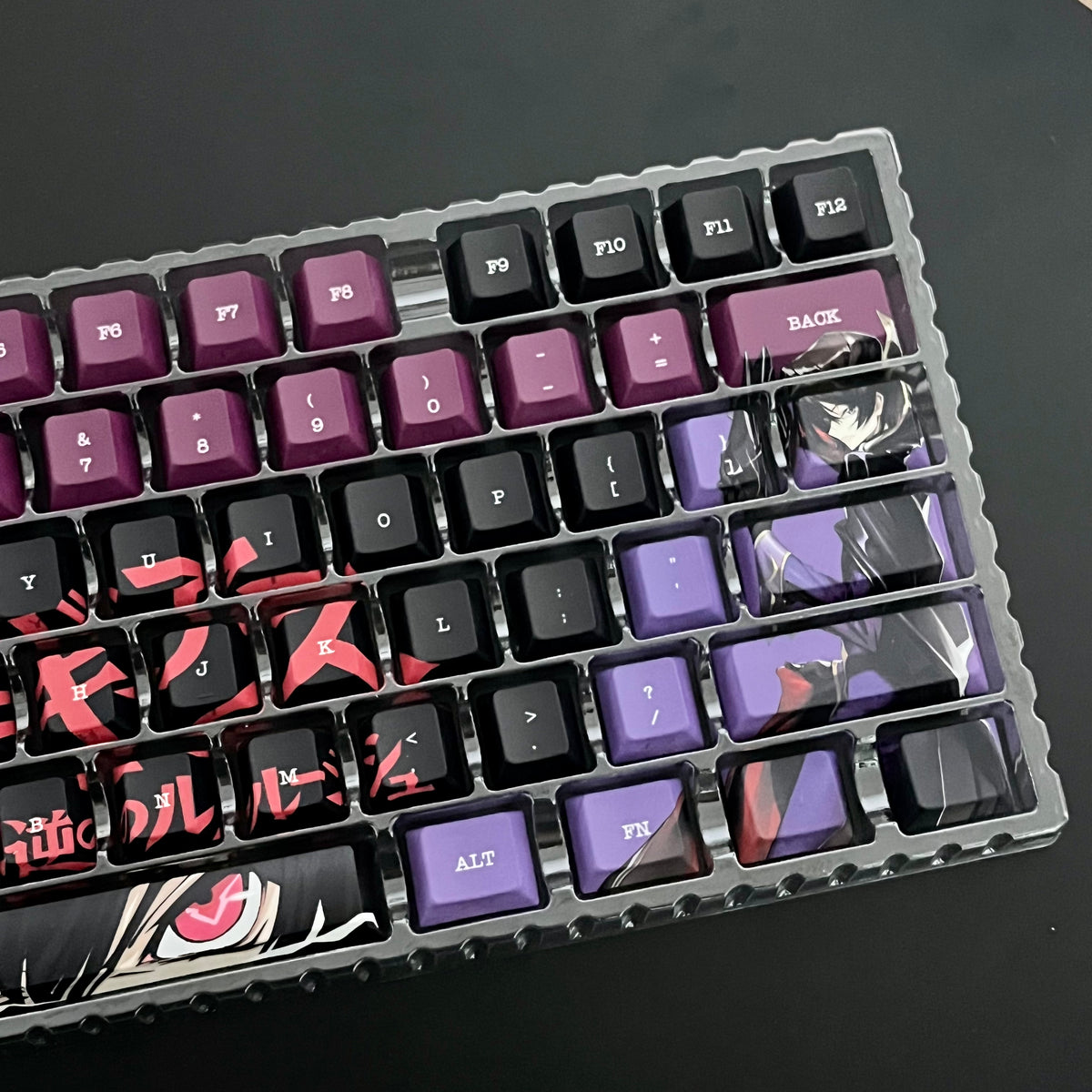 Code Geass: Lelouch of the Rebellion Lelouch keycaps set