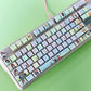 Fruits Basket Cherry/MOA Profile PBT 5-Sided Dye Sub Custom Keycap Set