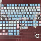 Re:ZERO Rem anime PBT keycap set with top backlit
