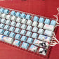 Re:ZERO Rem anime PBT keycap set with top backlit