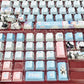 Re:ZERO Rem anime PBT keycap set with top backlit