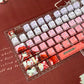 High School D×D Rias Gremory PBT anime keycaps set with cherry profile, dye-sublimated, MX cross stems keyboard