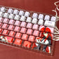 High School D×D Rias Gremory PBT anime keycaps set with cherry profile, dye-sublimated, MX cross stems keyboard