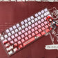 High School D×D Rias Gremory PBT anime keycaps set with cherry profile, dye-sublimated, MX cross stems keyboard