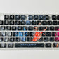 Sword Art Online / SAO Kirito & Asuna PBT anime keycaps set with cherry profile, Side backlit for RGB light, dye-sublimated, MX cross stems keyboard